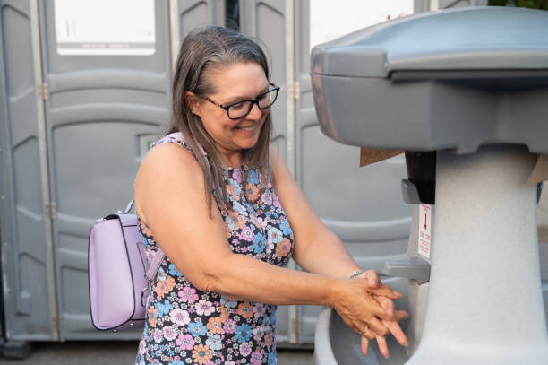 Best Portable restroom trailer rental  in Harrison, MI